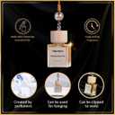 2 x Car Air Fresheners 2-Pack Long Lasting Hanging Car Freshener for Auto and Home, 2pcs Pomegranate&Fig (0.34 Fl Oz (Pack of 2))