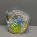 No Flip Over Baby Pool Float with Canopy UPF50+ Sun Protection, Inflatable Baby Float with Sponge Safety Support Bottom, Fun Gifts Water Toys Accessories Baby Swim Floats for Pool 3-36 Months (Small, Blue)