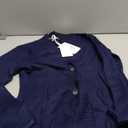 GRACE KARIN Women Cardigan Sweaters 2025 Fall,Long Sleeve Cropped Sweater Coat Trendy,Button Front Peplum Tops Lightweight, L