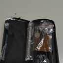 CIICII Dog Grooming Scissors Kit, 7 Inch Professional Pet Grooming Scissors Set with Safety Round Tip (Dogs/Cat Hair Cutting Trimming Thinning Shears with Curved Scissors) for DIY Home Salon (Black)