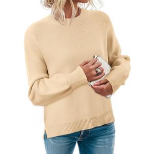 Dokotoo Oversized Womens Sweater 2025 Fall Winter Striped Sweaters Casual Trendy Sweater