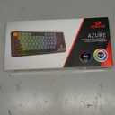 Redragon K652 75% Wireless RGB Mechanical Keyboard, Tri-Mode 84 Keys Ultra-Thin Gaming Keyboard w/Aluminum Top Plate, 100% Supported Win/Mac System & Low Profile Brown Switch