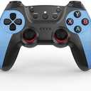 X2 Blue Retro Gaming Console 4K Edition Plug-and-Play TV Gaming Console 128GB Storage 40,000+ Games and 40+ emulators 2 Rechargeable Wireless Controllers (128G-Battery Wireless Controller)
