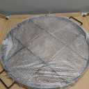 Fire Pit Grill,0.8 Inch Steel Grill Grate,30 Inch Round Replacement Grill Grate for Patio Camp Fire Cooking Equipment