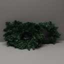 4 Pcs Christmas Wreath 10 Inch Green Artificial Wreaths DIY Faux Plain Wreaths Front Door Green Farmhouse Cabinets Wreath Indoor Outdoor Wall Decor(Fresh)