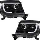 labwork Headlights Replacement for Toyota Tacoma 2005-2011 Headlamps lights Pair (Passenger and Driver Side)