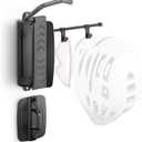 MonTEK Swivel Bike Wall Mount, Bike Hangers for Garage, Bike Wall Mount with Two Extra Storage Hooks, Bike Hanger Wall Mount for Space Saving, Bike Rack Garage Holds Up to 77 Lbs