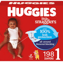Huggies Size 1 Diapers, Little Snugglers Diapers, Size 1 (8-14 lbs), 198 Count (6 Packs of 33)