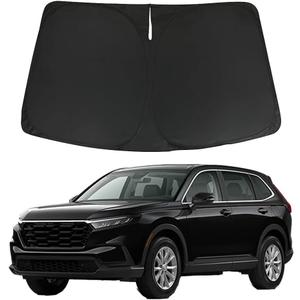 D-Lumina CRV Windshield Sunshade - Compatible with Honda CR-V (LX, EX, EX-L, EX-L Navi, Touring) 2023 2024 2025 - Foldable Front Window Sun Shade Shield Protector