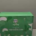 Lilymicky 500 Pack 7 oz Clear Plastic Cups, Disposable Drinking Cups, Plastic Party Cups for Birthday Parties, Picnics, Ceremonies, and Any Events