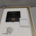 Aluminum LED Desk Lamp with Charging Station, Large 15W Table Lamp with Type-C Ports & 4 Color Temperature Modes(3000K-6000K), Dimmable Desk Light for Home Office,Bedroom (Includes Adapter) (Gold)