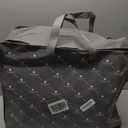 SNOWMAN Premium Down Comforter Queen Size, Luxurious All Season Duvet Insert with Cotton Blended Fabric, Pinch Pleat Design Hotel Bedding Comforter (Black,90"x90")