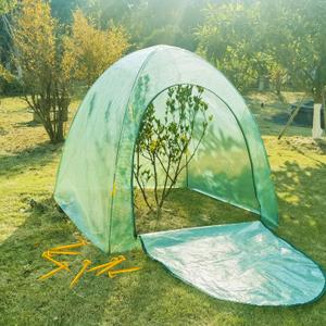 Winter Plant Warm Covers - Raised Bed Cover, Garden Row Accelerator, Warm Tent Freeze Protection Humidity Domes for Germination, Seedling Propagation Protecting Plants from Animals (59 * 59 * 60 inch --1PCS)