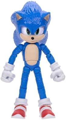 Sonic The Hedgehog 3 Movie Action Figures 5-Inch Collector Toy Figure, Highly Articulated for Boys Girls - Officially Licensed The Hedgehog 3 Movie Product
