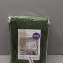 MIULEE Velvet Curtains Olive Green Extra Long Elegant Grommet Curtains Thermal Insulated Soundproof Room Darkening Black Out Drapes for Classical Living Room Bedroom Decor 52 x 108 Inch Set of 2