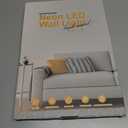 Happy Birthday Neon Sign - 16.5x10inch Custom Neon Sign for Wall Decor, Happy Birthday Light Up Sign Backdrop with Dimmable Switch for Bar Backyard Garden Party Best Kids Gift (Warm White)