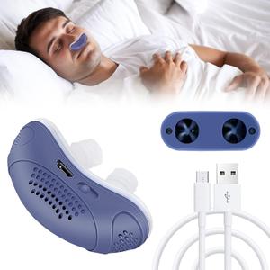 Anti Snoring Device  Mini Sleep Devices  Variable Anti Snoring Aid  Upgraded StopSnoring Solution  Blue
