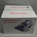 Mattress Vacuum Cleaner, 16Kpa Bed Vacuum Cleaner with 253.7nm UV-C Light, 30000 RPM/Min Dual Brushroll Rotation & Ultrasonic Tech, 10'' Dual Widened Suction Port, 500W Corded