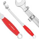 PURUS Non-drop Wrench Extender Tool Bar, 14.5inch wrench extendension torque tool for extend wrench usasge and automative repair