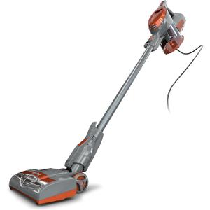 Shark HV302 Rocket Pet Corded Stick Vacuum, Lightweight with Swivel Steering for Carpets & Hard Floors, Converts to Hand Vacuum, Includes Crevice Tool, Pet Multi-Tool & Precision Duster, Orange