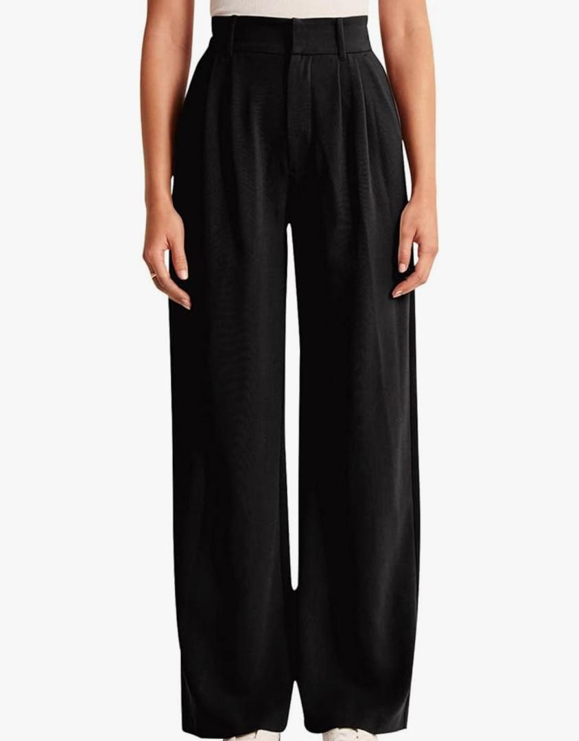 NIMIN High Waisted Work Pants for Women Business Casual Outfits 2026 Office Dress Pants Trousers with Pockets, S