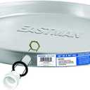 Eastman Aluminum Water Heater Drain Pan with PVC Fittings, 28 Inch ID x 30 Inch OD Compression, 60087