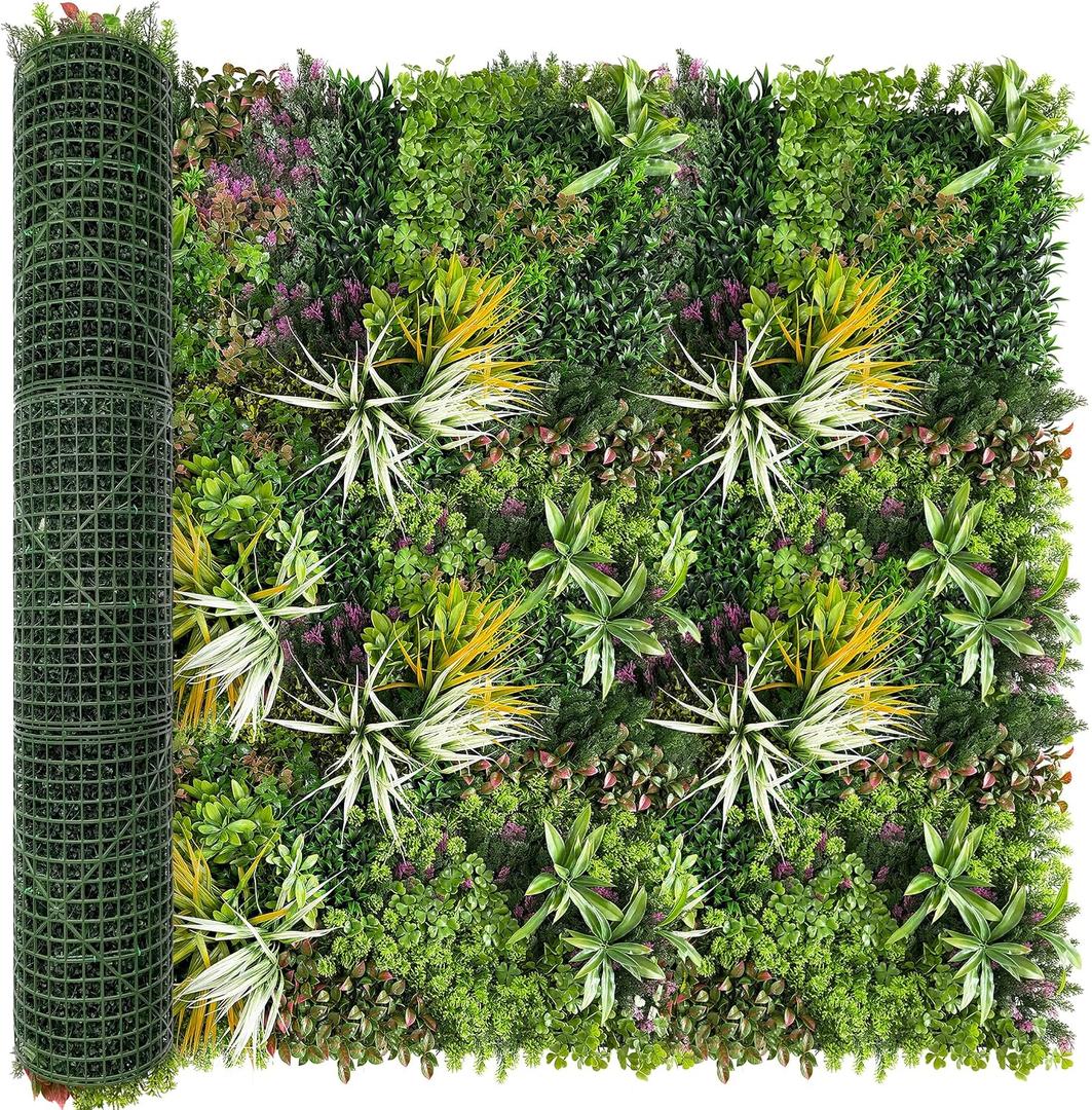 60x120 in (50 Sqft) Artificial Boxwood Grass Wall Hedge Roll