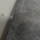 Buganda Memory Foam Bath Mat, 47" x 17", Ultra Soft and Non-Slip Bathroom Rugs, Water Absorbent and Machine Washable Bath Rug Runner for Bathroom, Shower, and Tub, Grey