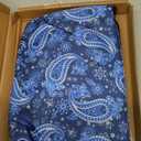 TIASUSAN Travel Mini American Mahjong Set, Mahjong Game Set with 166 White Tiles (0.8"), Complete Set with 4 Racks, and Thickened Blue Printed Mah-Jongg Tiles Bag, Portable Travel Mahjongg Set