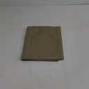 Rectangle Tablecloth Linen Textured Waterproof & Stain Resistant Table Cloth Wrinkle Free Decorative Fabric Farmhouse Table Cover for Dining/Party/Buffet/Wedding, 52 x 70 Inch, Mocha