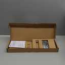 Amazon Basics Ultra Premium Wireless Keyboard and Mouse Combo - Rechargeable, Ultra Slim Design, Quiet, Full Size, Number Pad, Unifying Receiver, Black (QWERTY)