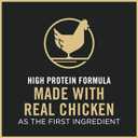 Purina Pro Plan High Protein Cat Food With Probiotics for Cats, Chicken and Rice Formula - 7 lb. Bag (EXP 09/01/27)