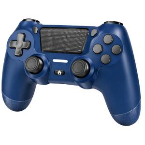 BJXOZ Wireless Controller for PS4 Controller, Gamepad with Dual Vibration, Six-axis Gyroscope Sensor, Touchpad, Built-in Speaker & Headphone Jack, Compatible with PS4/Slim/Pro/PC