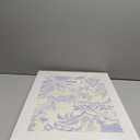 Lavender And White Vintage Floral Chinoiserie Canvas wall art Light Lilac Painting Picture Wall Decor Pale Purple Simple Peonies Poster Print Artwork for Bedroom Living Room Bathroom Home Decoration (1624 in-Canvas, Flower)