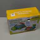 Jyusmile Baby Toys 6 to 12 Months, Musical Turtle Crawling Infant Toys, Early Learning Educational Toy with Light & Sound, Christmas Birthday Gifts for Boy Girl 7 8 9 10 11 Month 0-1 Year Old (Blue)