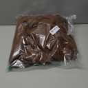 Women's Plus Size Lightweight Long Sleeve Casual Soft Open Front Cardigan Cover ups with Pockets (3X-Large, A11-brown)