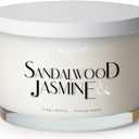 Scented Candles for Home - Large 3 Wick Jar Candles - Natural Soy Wax Candles Gifts for Women & Men - Aromatherapy Aesthetic Candles