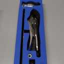 Orion Motor Tech Vise Grip Slide Hammer, 9.8 in Locking Pliers 2 lb Slide Hammer with Quick Release Swivel Connector, Locking Pliers Slide Hammer Set for Nail Bolt Pin Seal CV Axle Removal