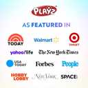 Playz 4pc Pop Up Play Tent and Tunnel Bundle for Toddlers and Kids - Indoor & Outdoor Playhouse with Storage Bag, Red & Blue