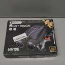 Night Vision Goggles - Smart APP 4K Night Vision Binoculars, 10000mAh Battery, 128GB Card for Photo and Video, 3'' UHD Screen & 8X Zoom Binoculars for Camping, Hunting, Security (Black)