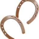 2 x MERRYHAPY 2pcs Vintage Craft Horseshoe Vintage Wedding Favors Horseshoe Hanging Decor Zinc Alloy Horseshoe Decor Good Luck Charms Retro Home Decor Zinc Alloy Art Decor Lucky Charm Metal
