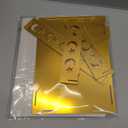 DoubleFill Ramadan Serving Tray Gold Eid Mubarak Holder Alfitr Home Decoration for Moon Star Tray Gold Container for Home Islamic Muslim Party Tableware Kitchen Dessert Food Storage(Mosque)