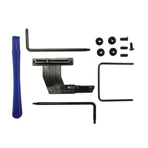 Top Hard Disc Drive Flex Cable for Apple Mac Mini A1347 Server 2nd SSD HDD Upgrade Kit 821-1501-A 821-1347-A 2011-2014 with Tools