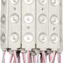 LED Module, LED Decorative Light White 20pcs 9.8 Ft 2835 SMD 150LM IP65 Waterproof Decorative Light for Letter Sign Advertising Signs with Tape Adhesive Backside (White Light)