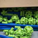 SpringFlower Fort Building Kit for Kids,STEM Construction Toys, Educational Gift for 3 4 5 6 7 8 9 10 11 12 Years Old Boys and Girls,Ultimate Creative Set for Indoor & Outdoors Activity,200 Pcs,Green, Medium