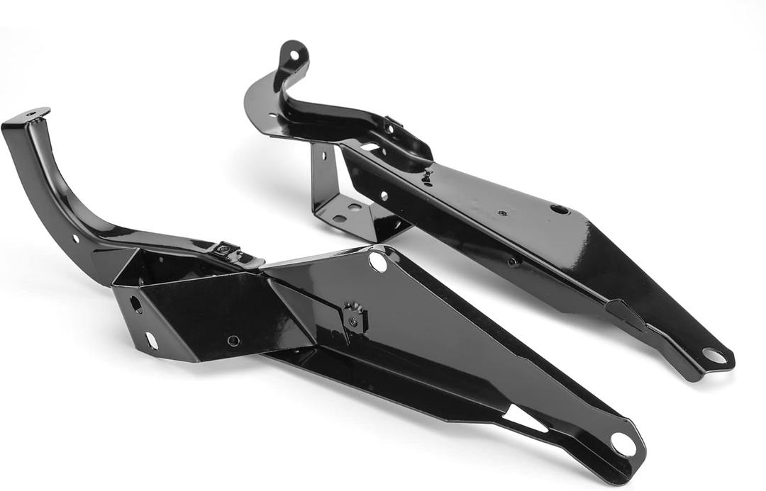 MoKitDora Batwing Head Fairing Support Bracket Outer Heavy Duty Compatible with 1996-2013 Harley Touring Electra Glide FLHT & Street Glide FLHX, Black