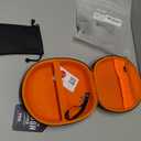 Geekria Shield Case Compatible with VXI BlueParrott B350-XT, B450-XT, Sennheiser PC8 and More, Truck Driver or Call Center Headphones, Travel Carry Bag with Cable Storage Hard Shell (Black