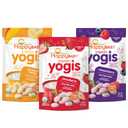 Happy Baby Organics Yogis Freeze-Dried Yogurt & Fruit Snacks, 3 Flavor Variety Pack, 1 Ounce (Pack of 3), Best By 15 July 2026