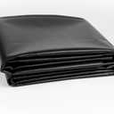 Billboard Tarps - Heavy Duty Vinyl Tarp - 20 oz 22 mil - Black (10' x 10')