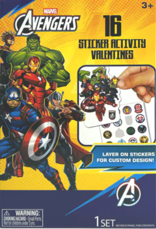 Exchange Cards Sticker Activiti 2 Pack